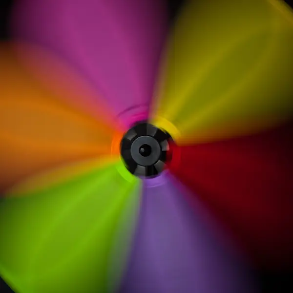 stock image Colorful abstract windmill