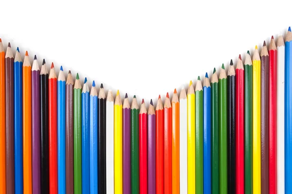 Various colour pencils — Stock Photo, Image