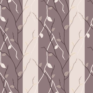  seamless texture with branches clipart