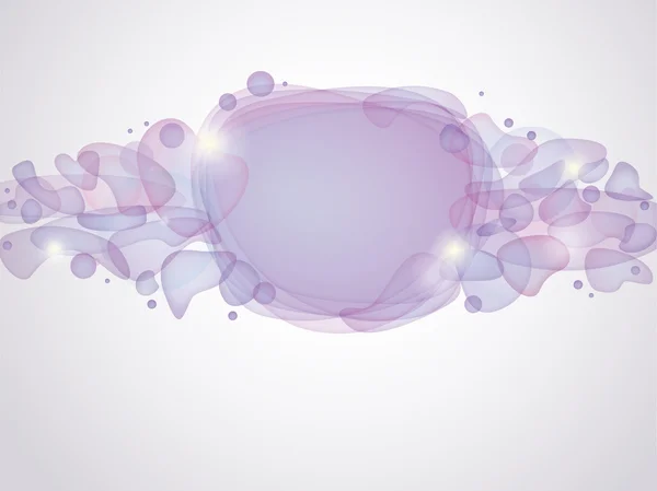 泡の抽象的なベクトルの背景 — ストックベクタ