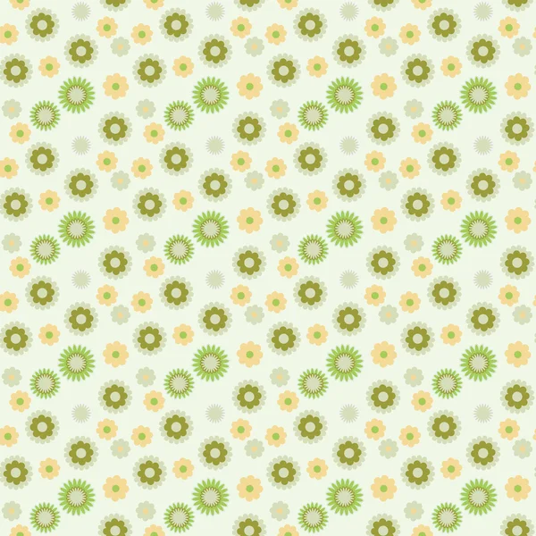 Vector seamless floral pattern — Stock Vector
