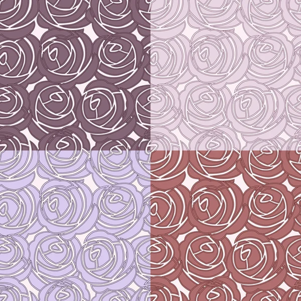 Seamless rose pattern — Stock Photo, Image