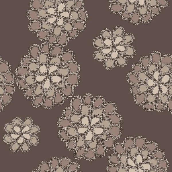 레이스 꽃 패턴 — 스톡 사진