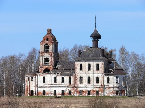 stock image The abandoned church