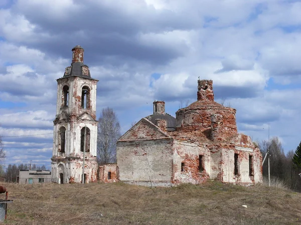 stock image The abandoned church