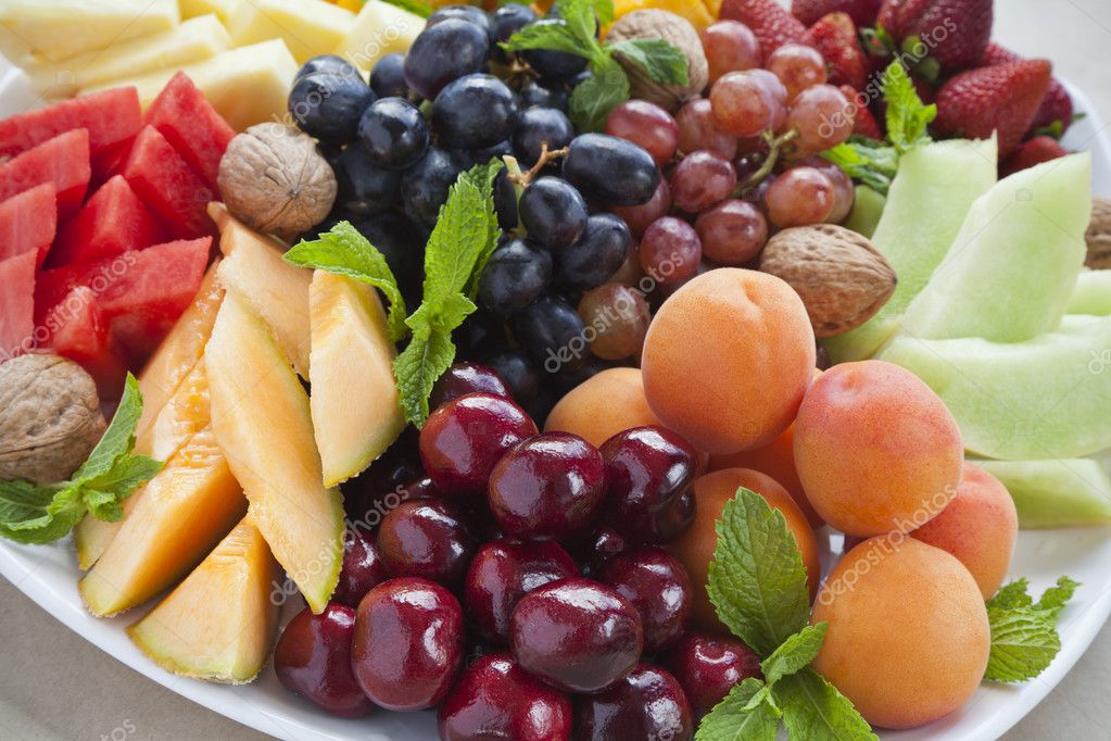 summer fruit tray