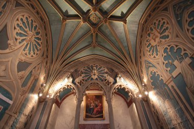 CHAPEL OF THE DUCHE D'UZES. UZES. FRANCE. clipart