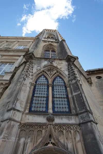 Gotische toren van de d'uzes Duché. Uzes. Frankrijk. — Stockfoto
