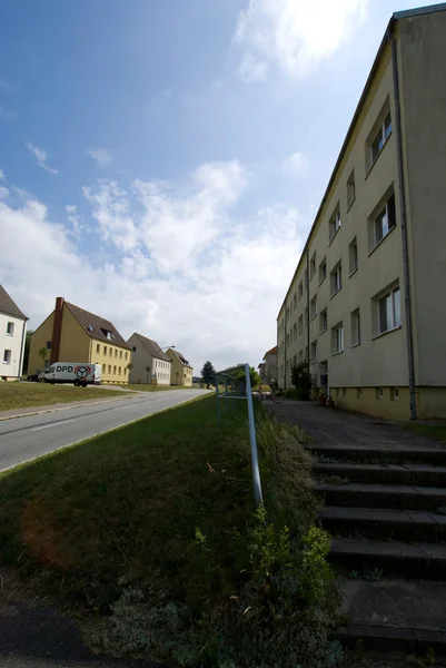 Una calle típica en el este de Alemania (DDR ) —  Fotos de Stock