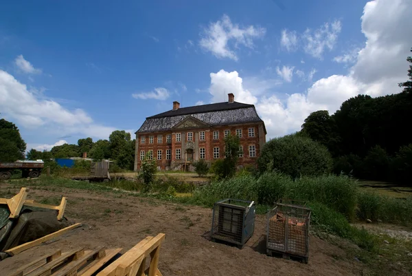 stock image Johannstorf palace in Mecklenburg - North Germany