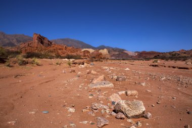 çöl - quebrada de cafayate - rio de las conchas - Arjantin