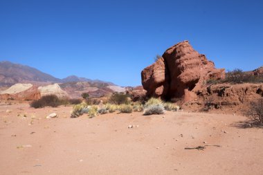 çöl - quebrada de cafayate - rio de las conchas - Arjantin