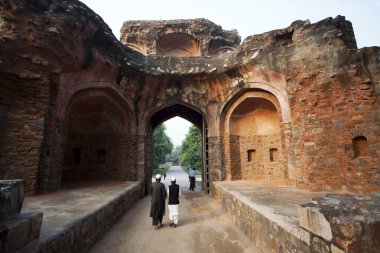 Delhi - Hindistan Hümayun mezarın giriş kapısı