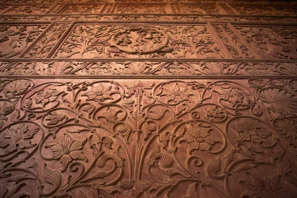 En detalj i stora salen i junagarh palace i bikaner (rajasthan). — Stockfoto
