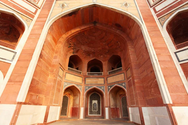 stock image Entrance of Humayun's Tomb in Delhi, India