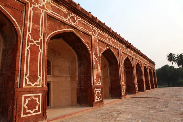 ARCHES OF HUMAYUN'S TOMB IN DELHI - INDIA — Stock Photo, Image
