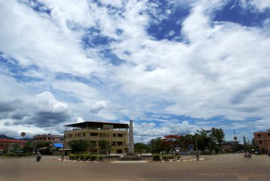 Kamboçya (Güney Doğu Asya kasabada Kampot Merkezi)