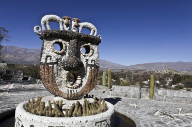 valle de calchaquies Kuzey Arjantin Pachamama Anıtı