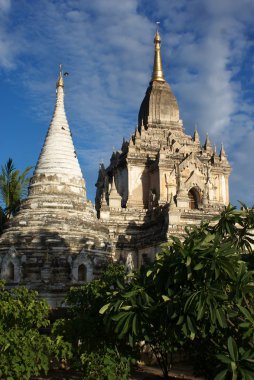 Sabah güneşin (Arkeolojik Sit Bagan - Myanmar, Gawdawpalin Pahto