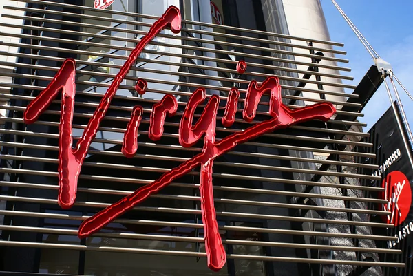 Virgin megastore in San Francisco — Stock Photo, Image