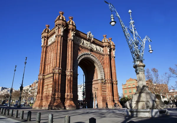 stock image Arco de Trinufo in Barcelona - Catalunya - Spain