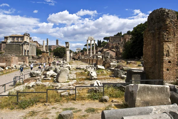 Forum Romanum en Roma, Italia — Foto de Stock