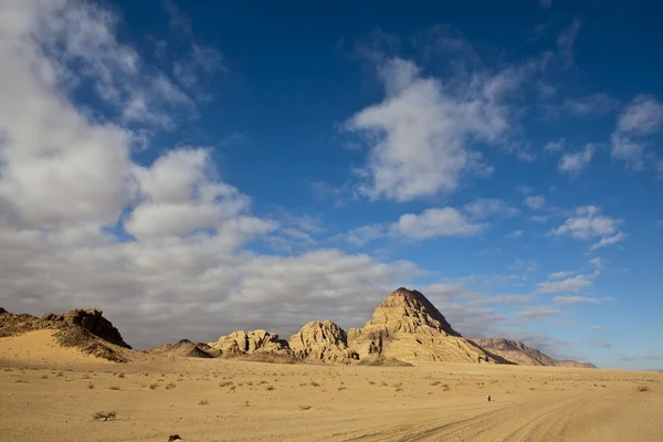 Wadi Rum Wüste. Südjordanland. jordanisch. — Stockfoto