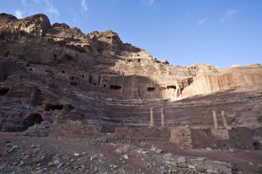 Petra - Jordan Nabataean / Roma Tiyatrosu