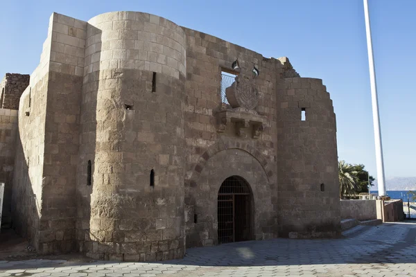 Akaba fort v Akabě - Jižní Jordánsko — Stock fotografie