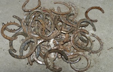 Pile Of Horseshoes clipart