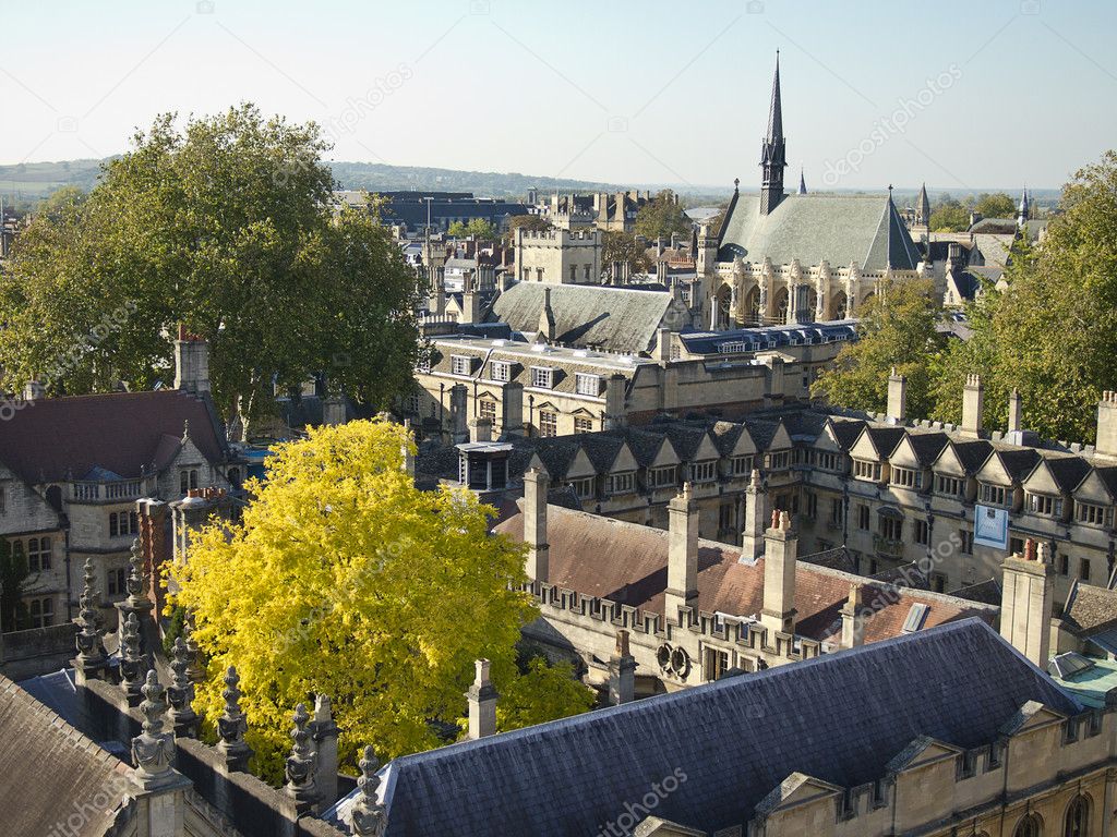 Roofs of Oxford University