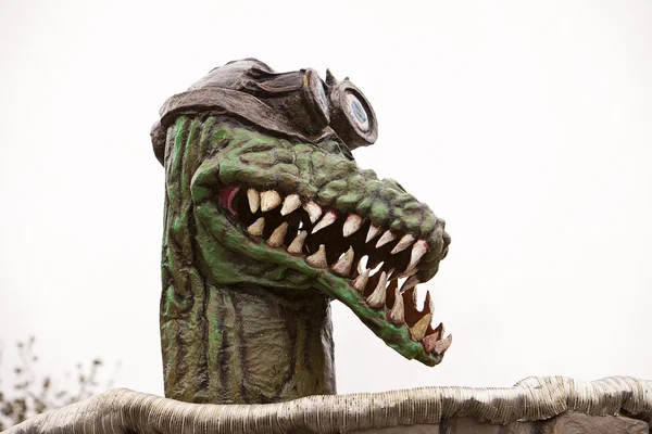 Zmutowane aligator latem jądrowych — Zdjęcie stockowe
