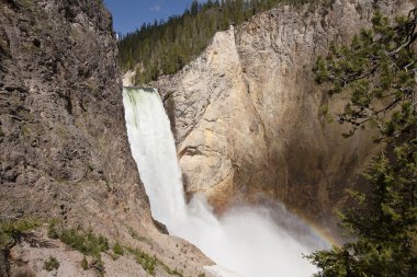 Yellowstone şelale