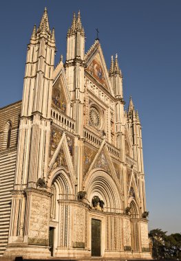 Facade Of The Orvieto Duomo clipart