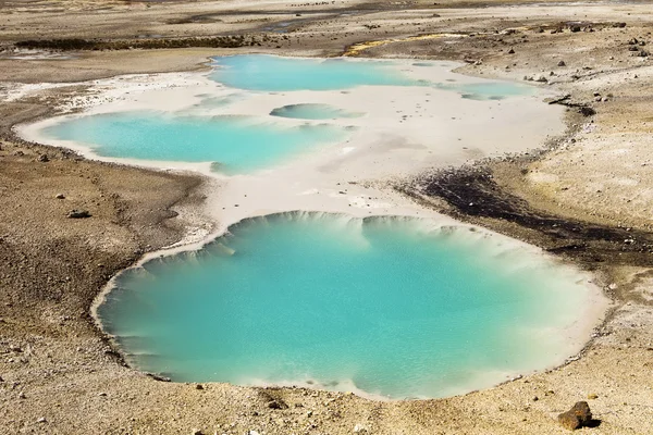 Yellowstone heiße Quellen — Stockfoto