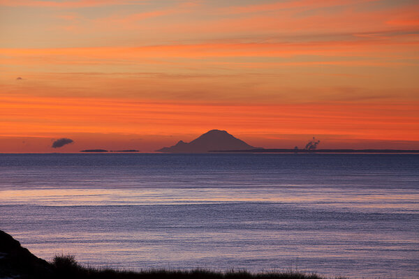 Mt. Rainier over Puget Sound