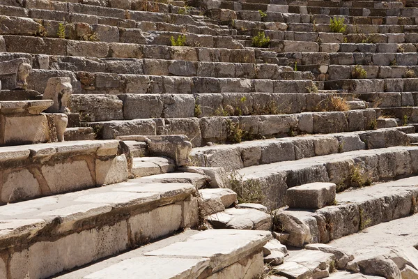 Assentos de teatro romano — Fotografia de Stock