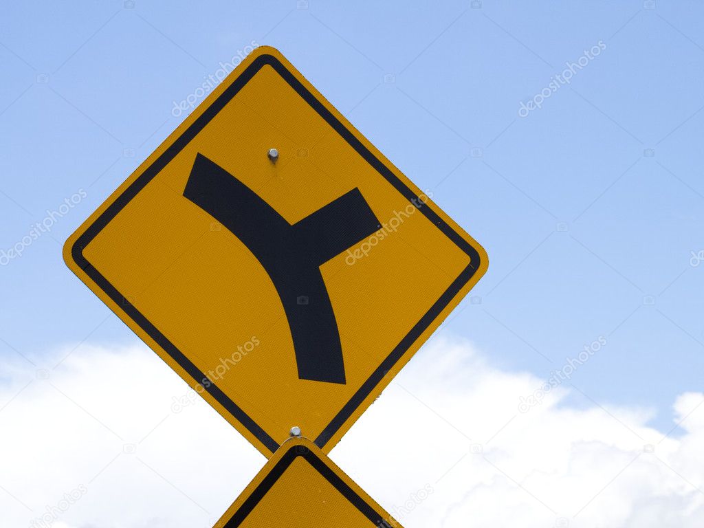 Road Sign – Fork