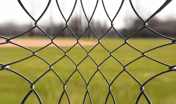 Metal Fencing - an abstract — Stock Photo, Image