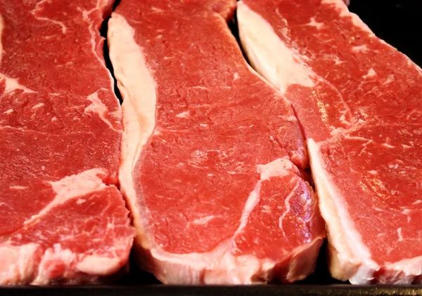 Pás bederní steaky — Stock fotografie