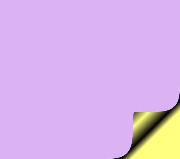 Pagina in Pasen kleuren - paars met gele — Stockfoto