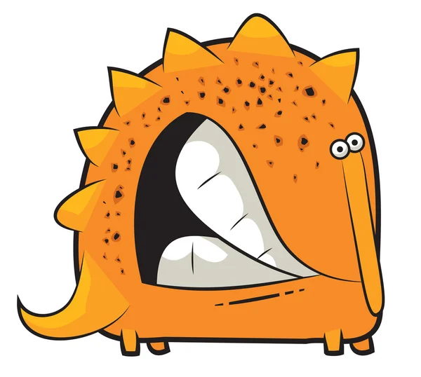 Hračka dinosaurus broušení zubů — Stockový vektor