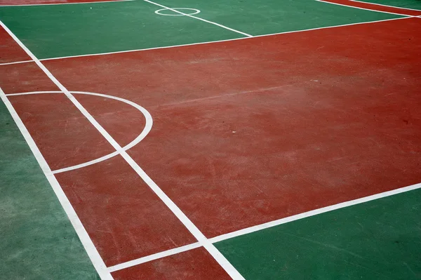 Badminton court — Stock Photo, Image