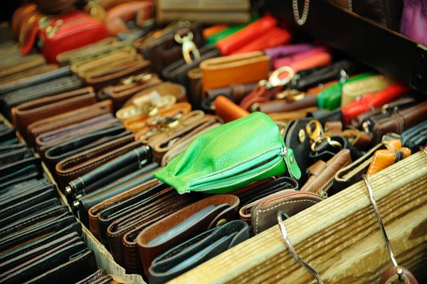 Colored purses — Stock Photo, Image