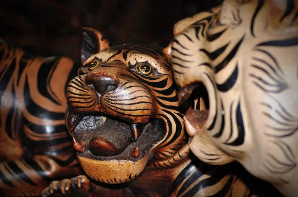 Tygří hlava — Stock fotografie
