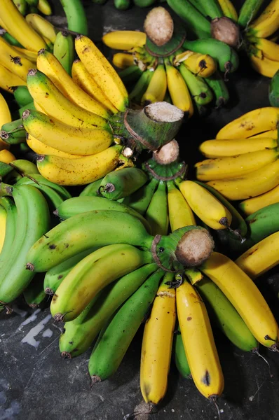 Contesto della banana, attenzione selettiva . — Foto Stock
