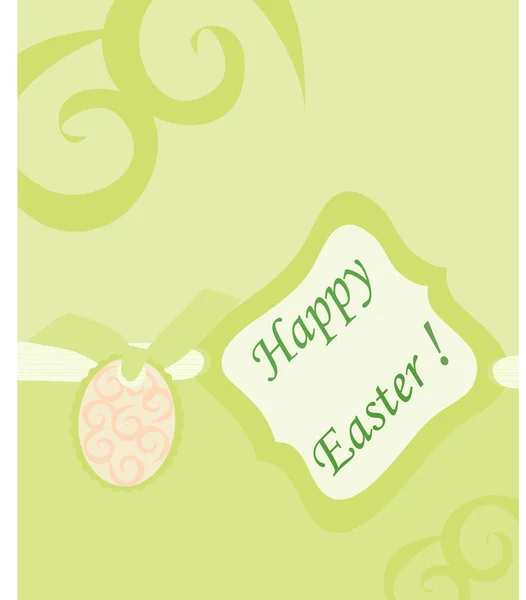 stock vector Easter postcard