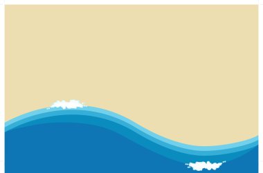 Sea background clipart