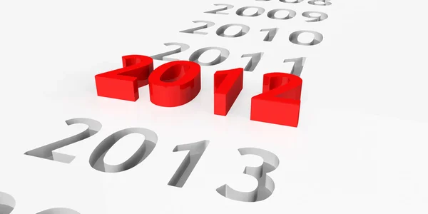 New year 2012 — Stock Photo, Image