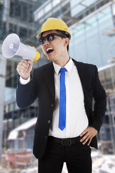 Construction Manager Yelling